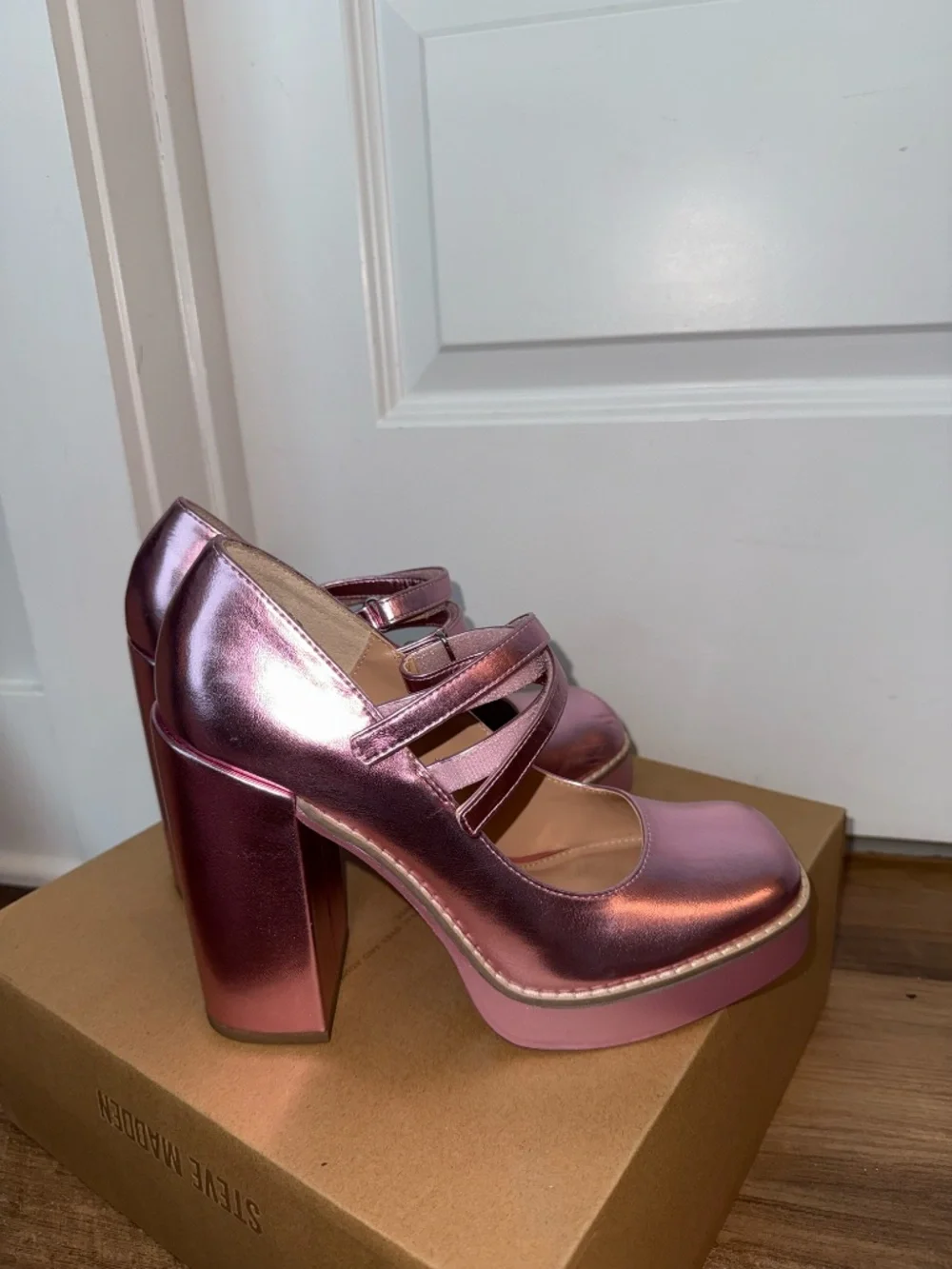 Steve Madden Twice Pump Mary Jane Platform